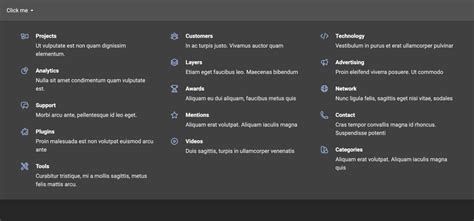 6+ Free Mega Menu Sections Templates for Tailwind .